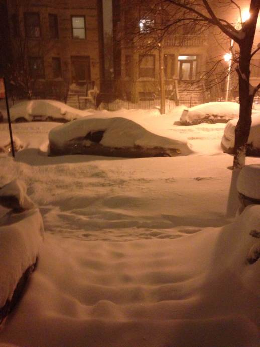 Chicago snow 2015 January super bowl